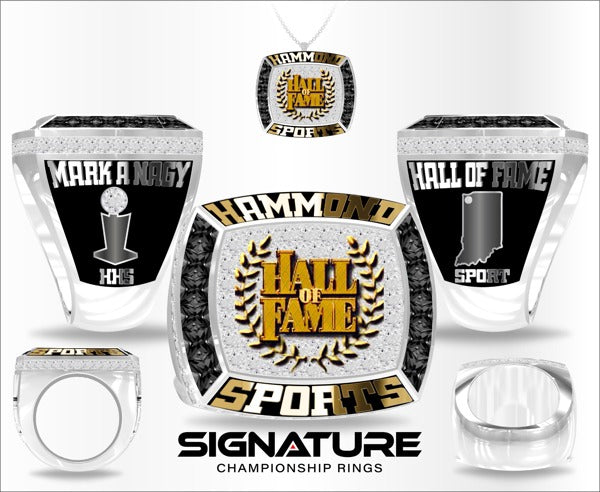 Mark Nagy Hammond Sports Hall of Fame Championship Ring