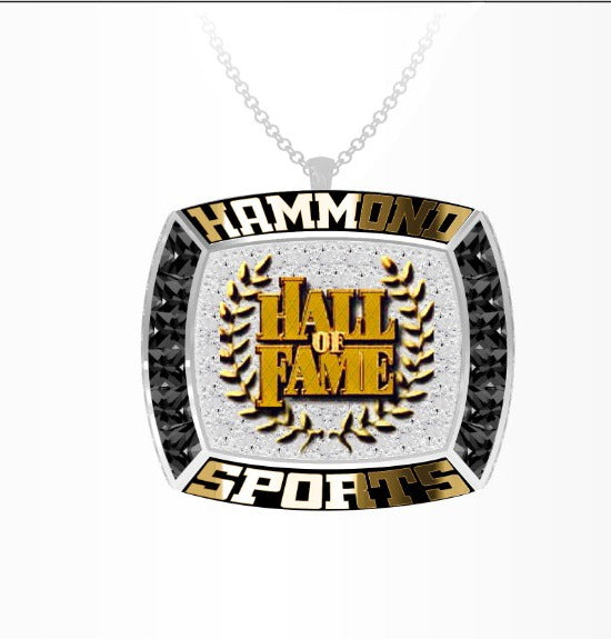 Mark Nagy Hammond Spots Hall of Fame Pendant
