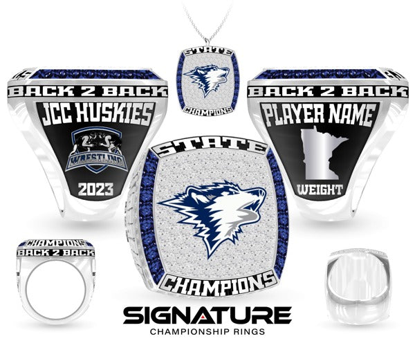 Jackson County Central High School Wrestling 2023 Championship Ring