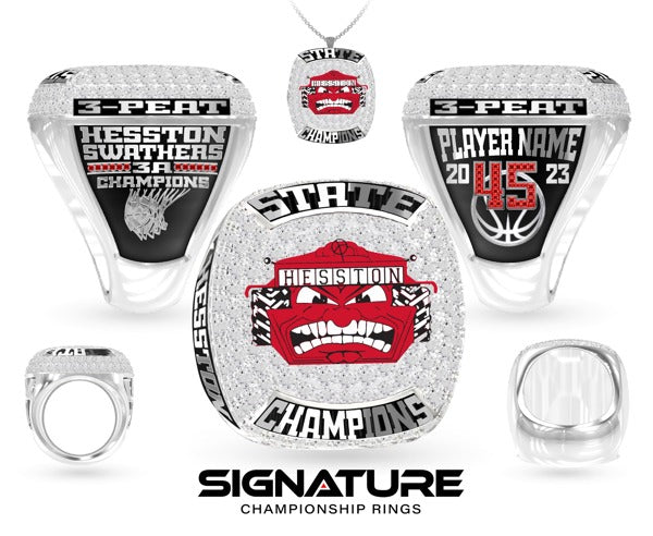 Hesston High School Basketball -Men's 2023 Championship Ring