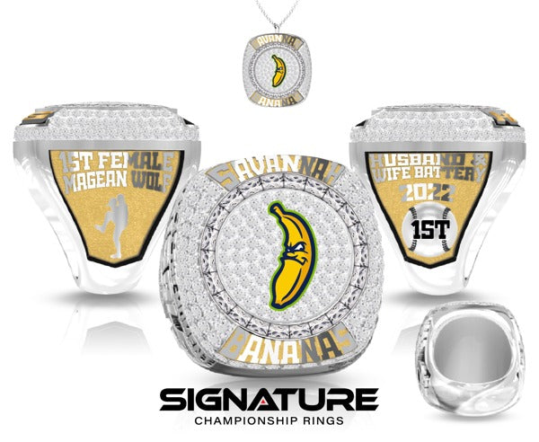 Savannah Bananas First Female Pitcher Championship Ring