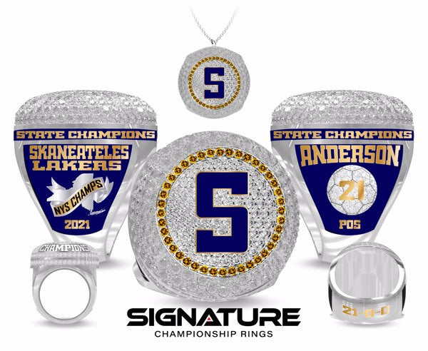 Skaneateles Lakers Championship Ring for Players and Coaches