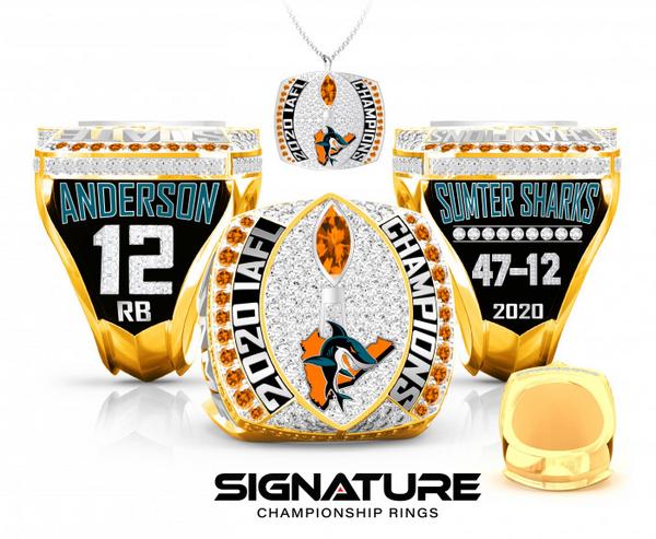Sumter Sharks Championship Ring