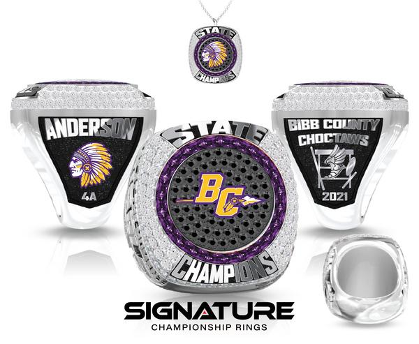 Bibb County High School - Track & Field Championship Ring