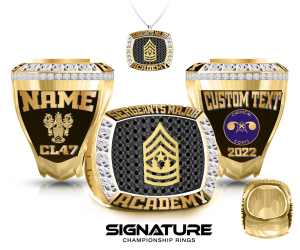 Fort Bliss Sergeants Major Academy Championship Ring