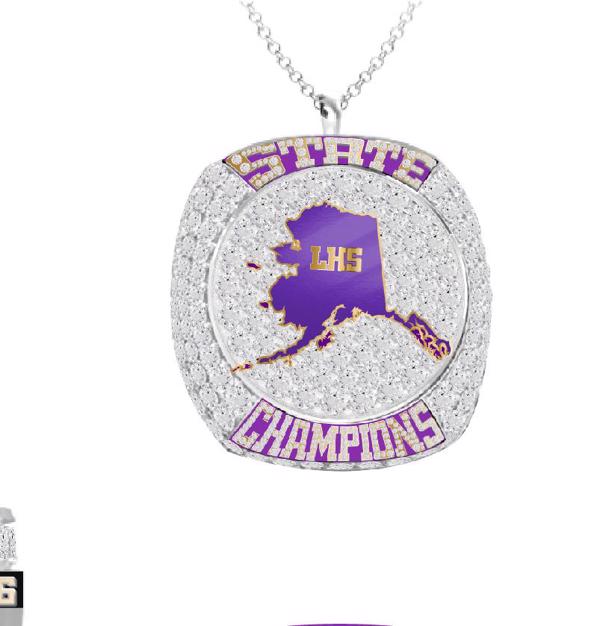 Lathrop High School Pendant