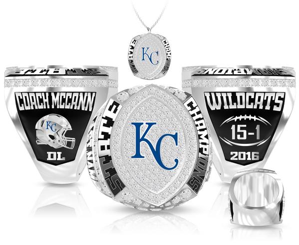 Wildcat Football 2016 Championship Ring