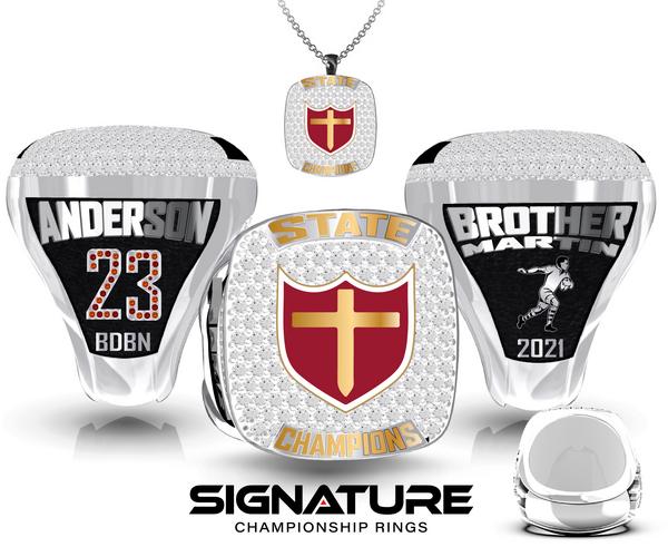 Brother Martin High School Championship Ring
