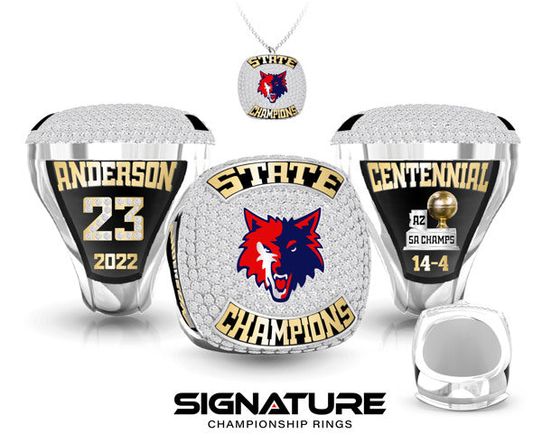 Centennial Coyotes Championship Ring