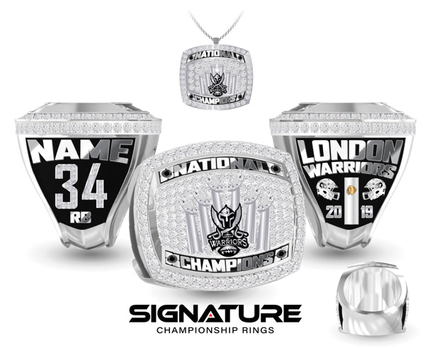 London Warriors Championship Ring