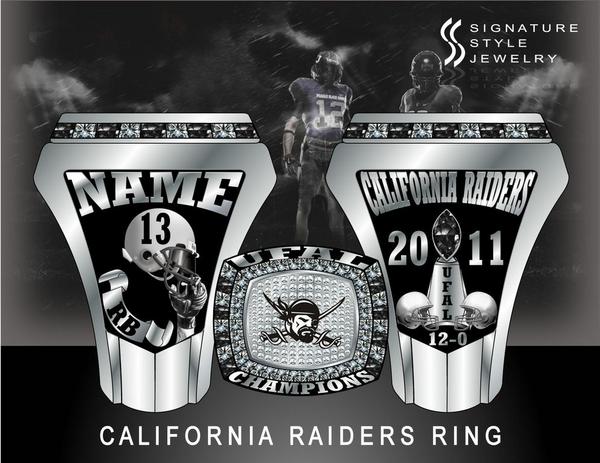 California Raiders Championship Ring