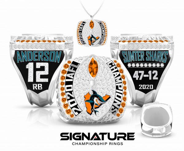 Sumter Sharks Championship Ring