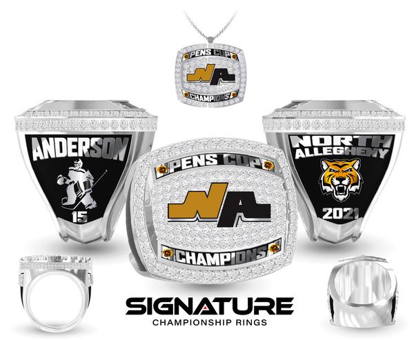North Allegheny High School Championship Goalie Ring