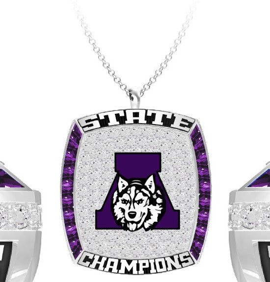 Albany Area High School Basketball -Men's 2023 Pendant