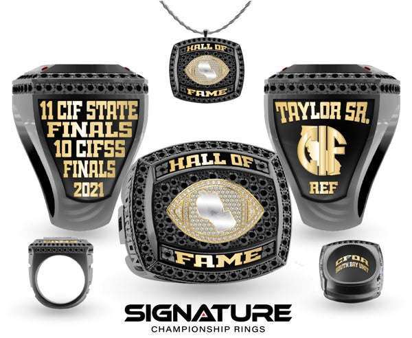 Jeffrey Taylor Sr. CFOA 2023 Championship Ring