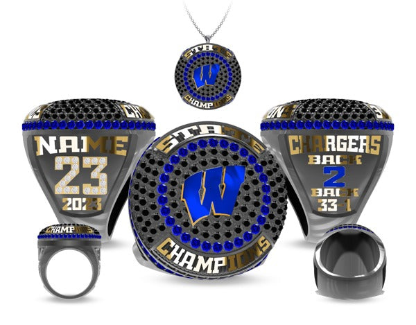 Player Westview High School OSR Basketball -Men's 2023 Championship Ring
