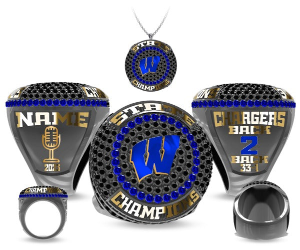 RADIO Westview High School OSR Basketball -Men's 2023 Championship Ring