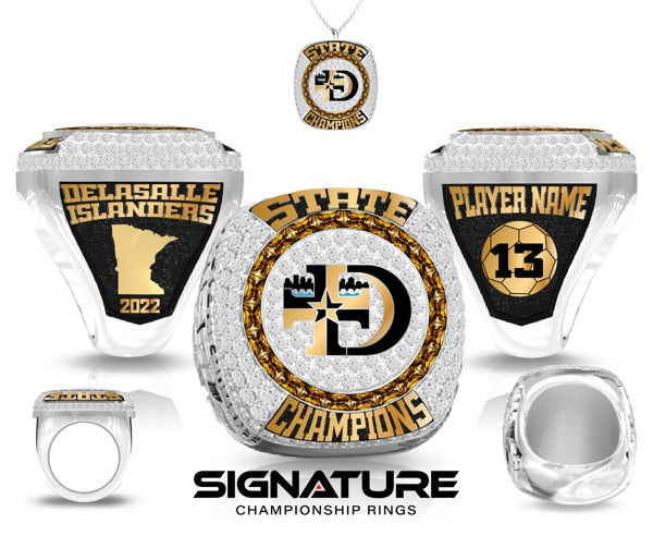 DeLaSalle High School Soccer -Men's 2023 Championship Ring