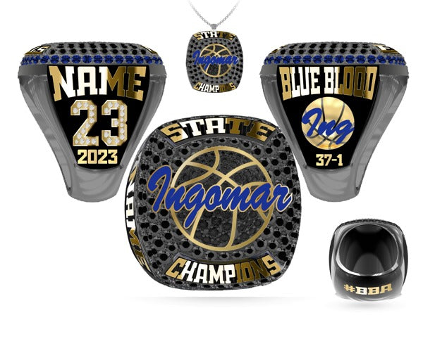 Ingomar High School OSR  Basketball -Women's 2023 Championship Ring