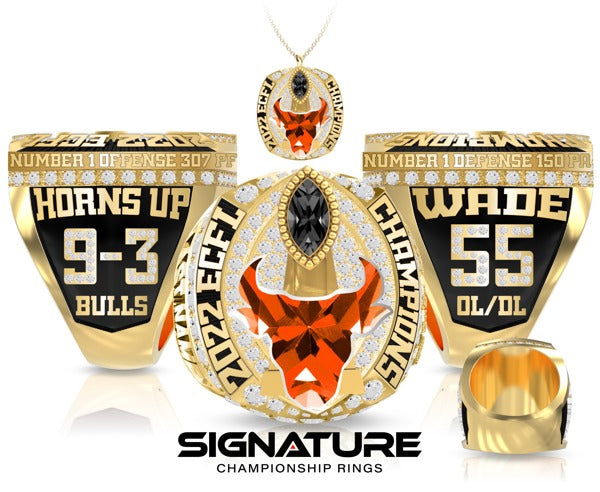 Northeastern Bulls Football 2022 Championship Ring