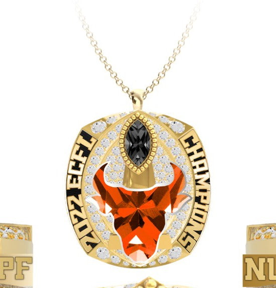 Northeastern Bulls Football 2022 Pendant