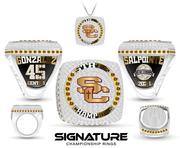 Salpointe Catholic  Soccer -Men's 2023 Championship Ring