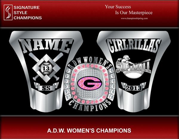 Girlrillas Championship Ring