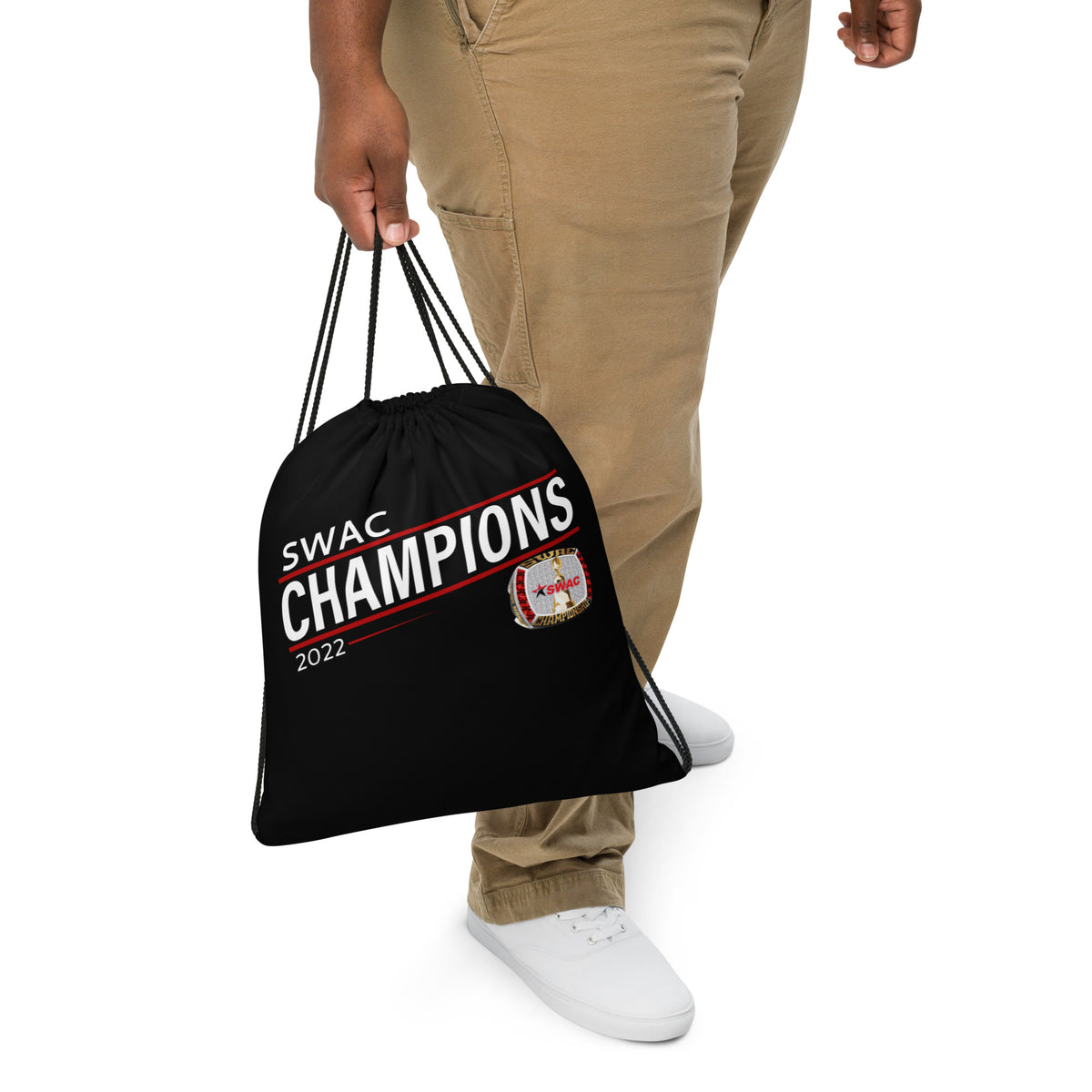 Southwestern Athletic Conference 2022 Championship Ring Drawstring bag