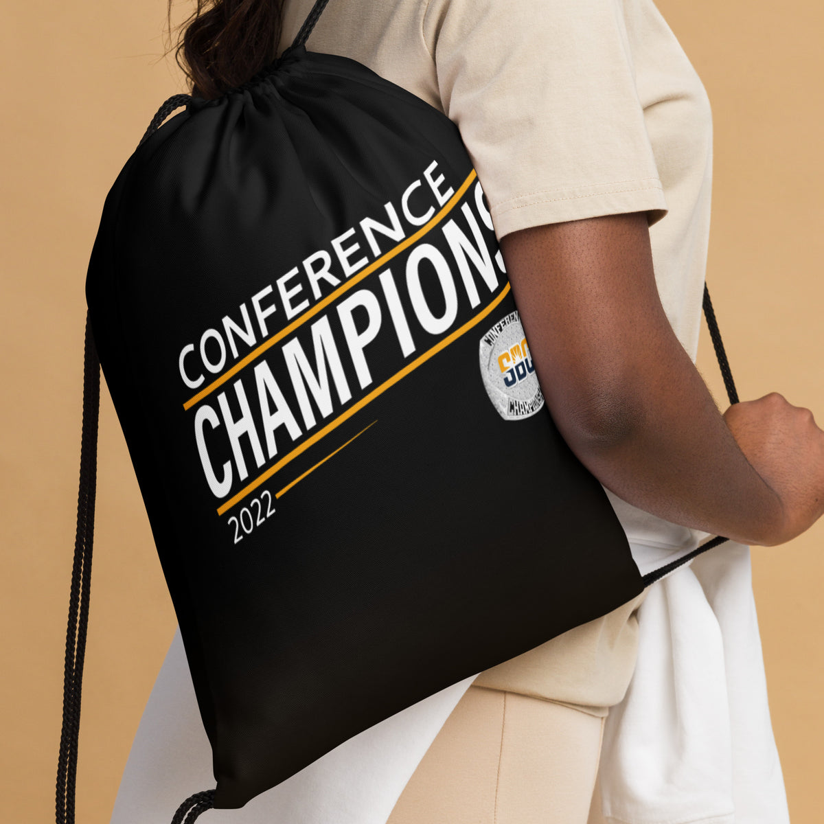 Sunbelt Officials 2022 State Championship Ring Drawstring bag