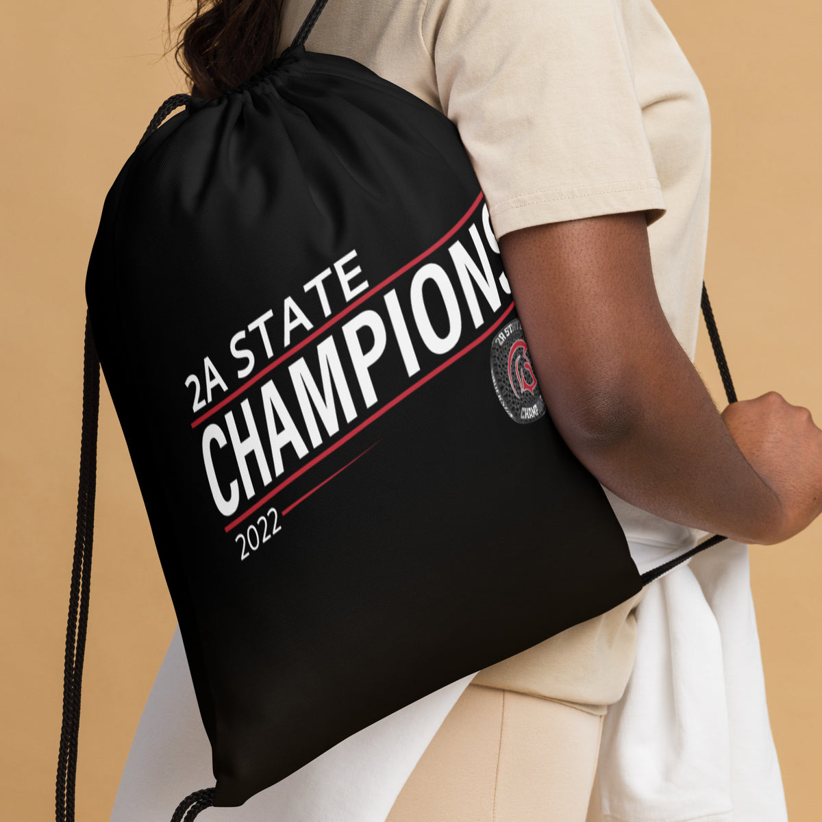 Glenelg High School Field Hockey 2022 State Championship Ring Drawstring bag