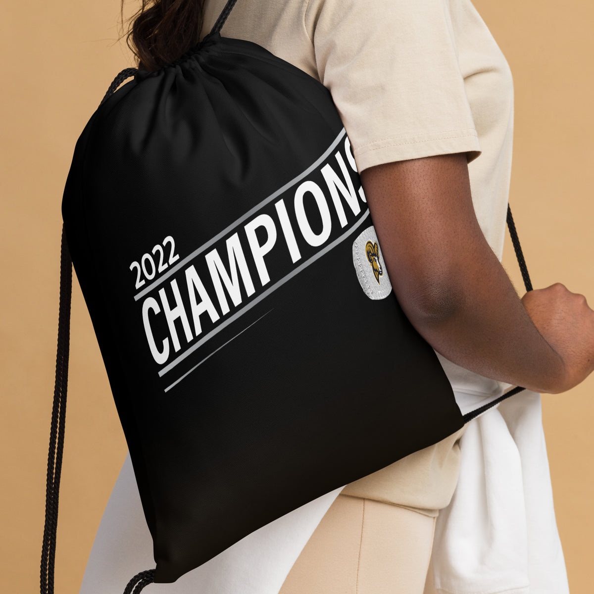 #50817 / Suffolk University / Track &amp; Field -Women&#39;s / 2022 Drawstring bag