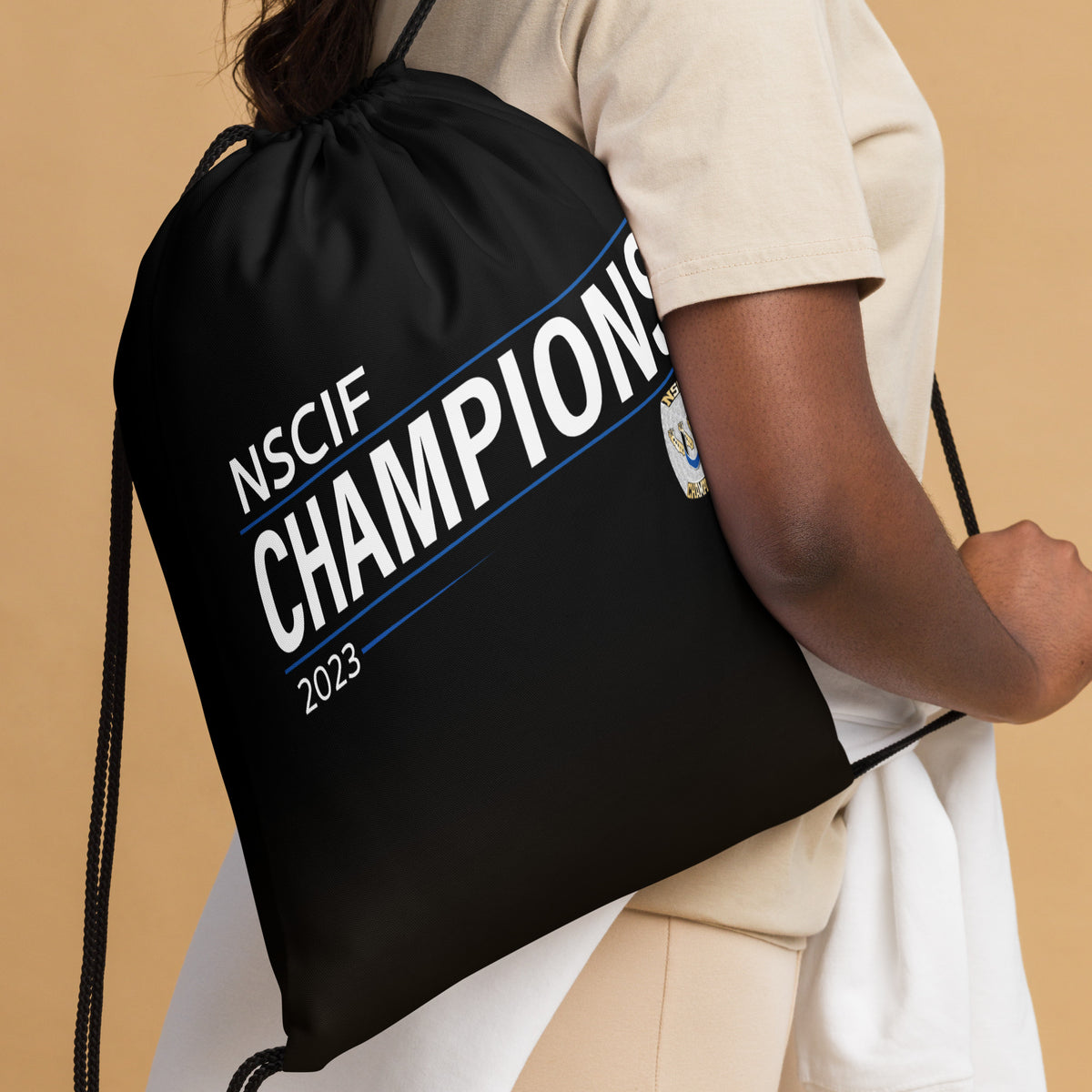 #51124 / University Preparatory School / Basketball -Men&#39;s / 2023 Drawstring bag