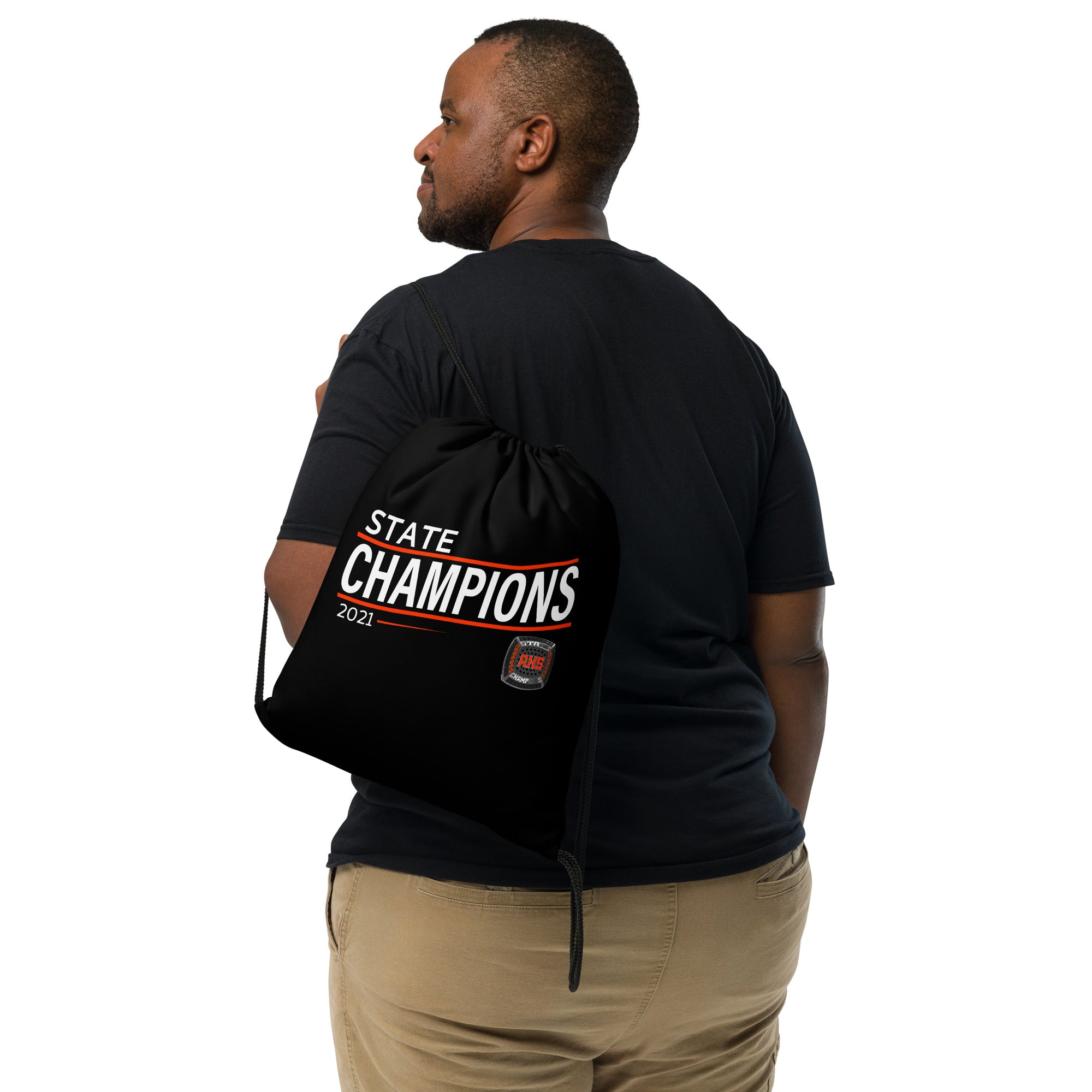 Artesia High School Bowling 2021 Drawstring bag