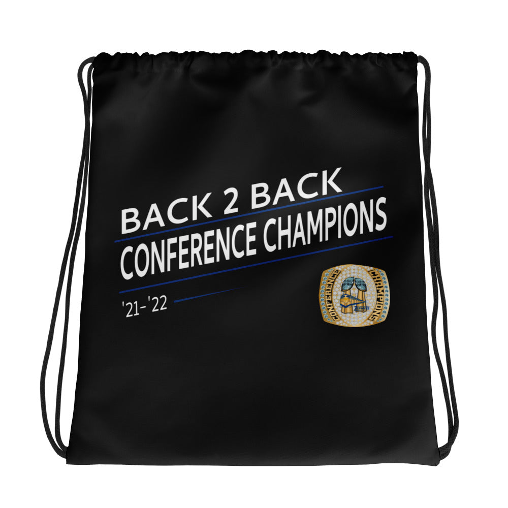 St. Mary Catholic ’21-’22 Back 2 Back Conference Championship Ring  Drawstring bag