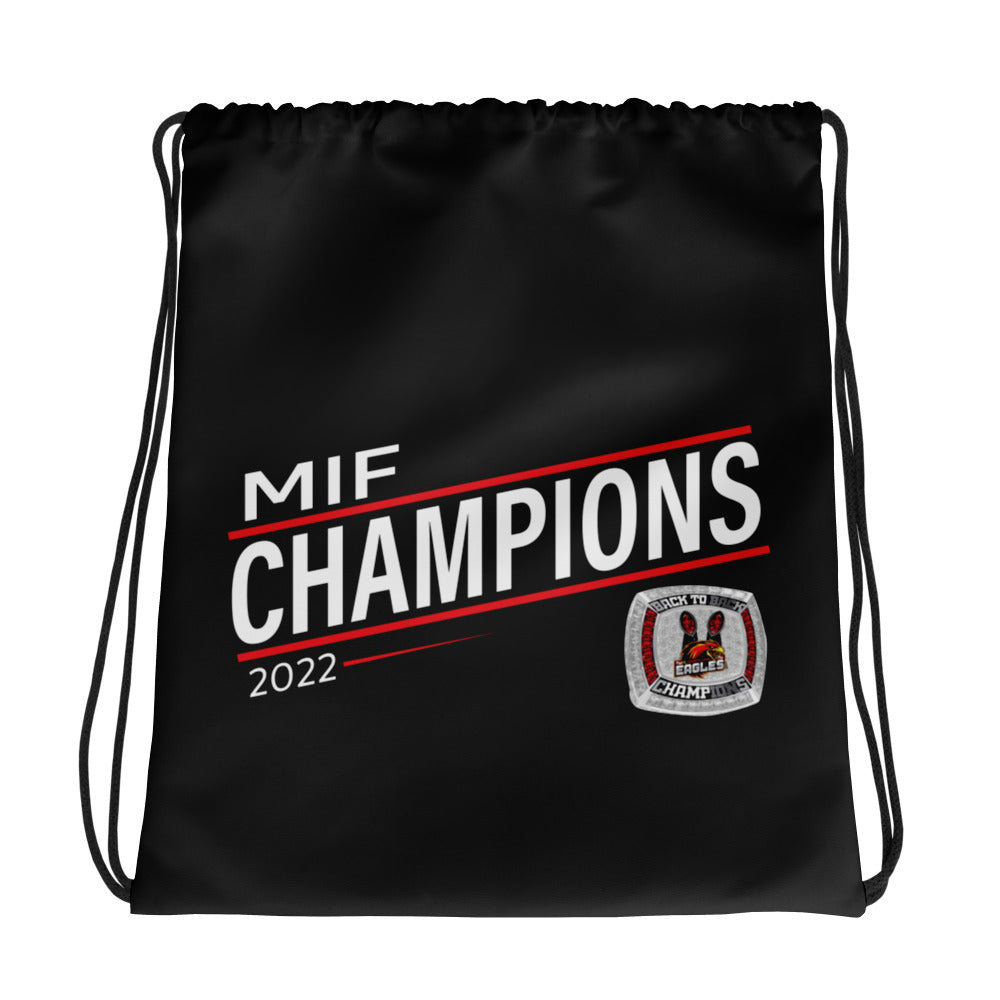 Maryland Eagles 2022 MIF Championship Ring Drawstring bag