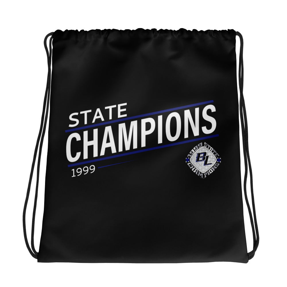 Trevor Neal Basketball State Champions Drawstring bag