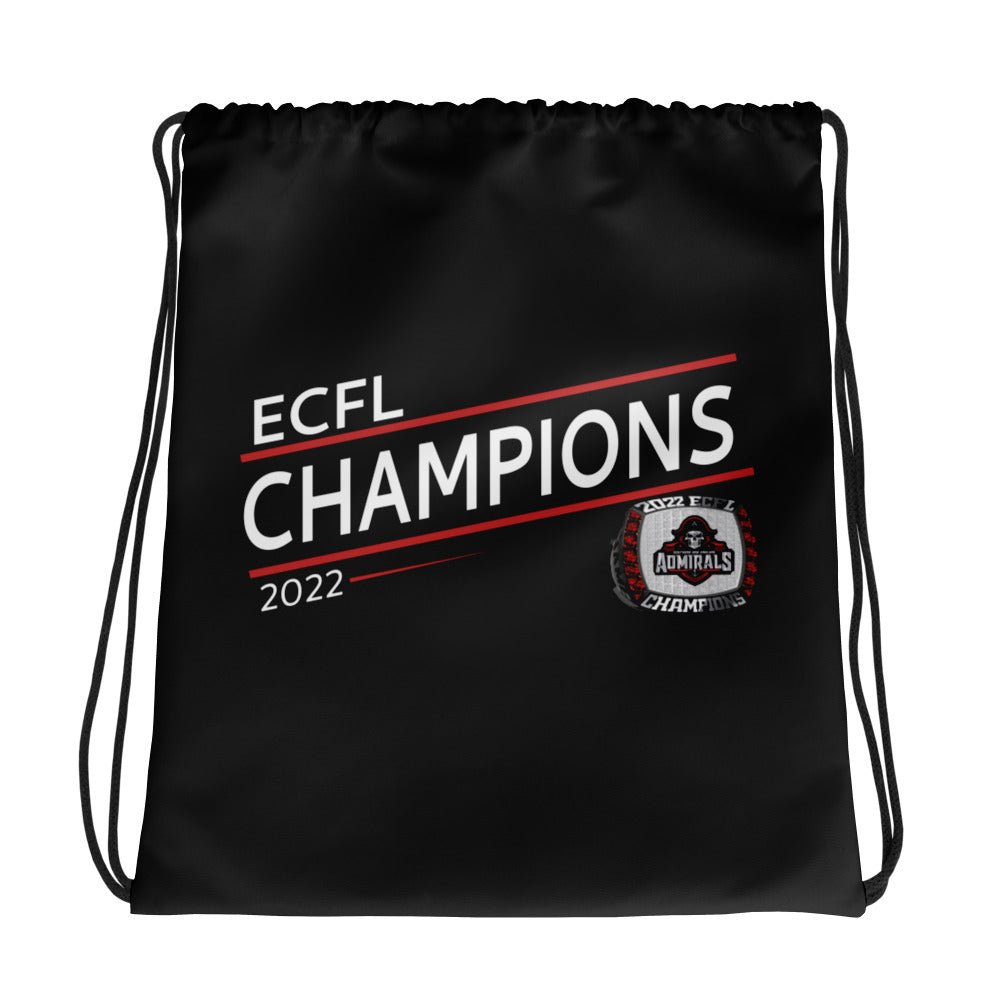 Southern New England Admirals ECFL Champions Drawstring bag