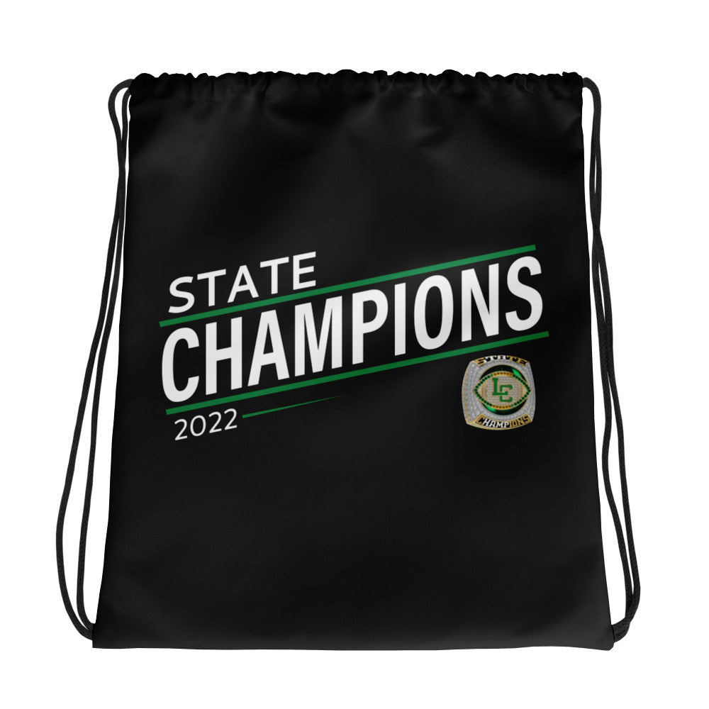 Lumen Christ Catholic High School Champions Drawstring bag