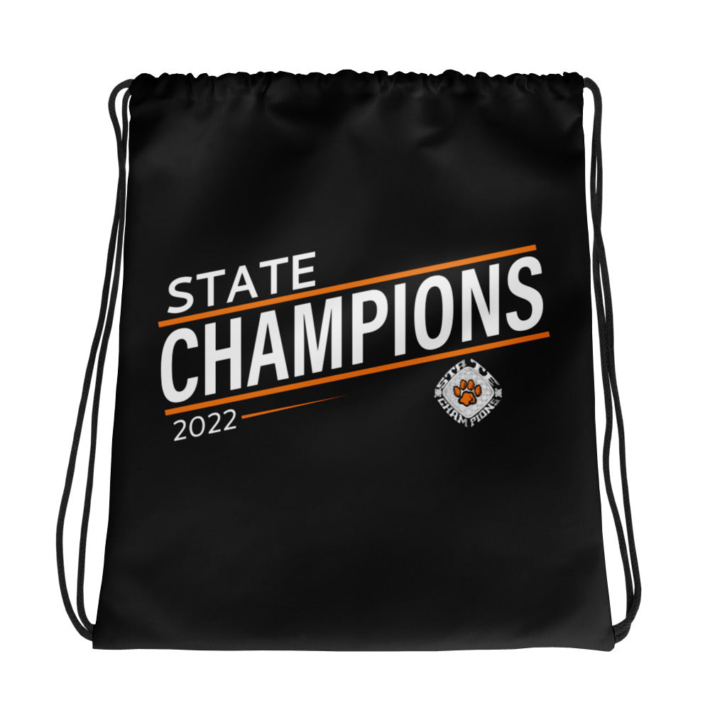 Ipswich High School State Champions Drawstring bag