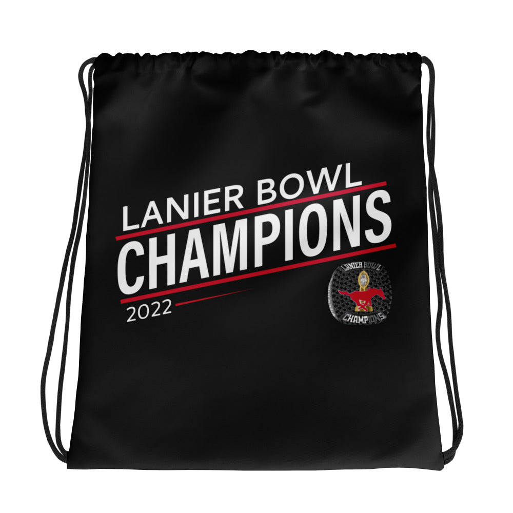 Tumminia Youth Football Lanier Bowl Champions Drawstring bag