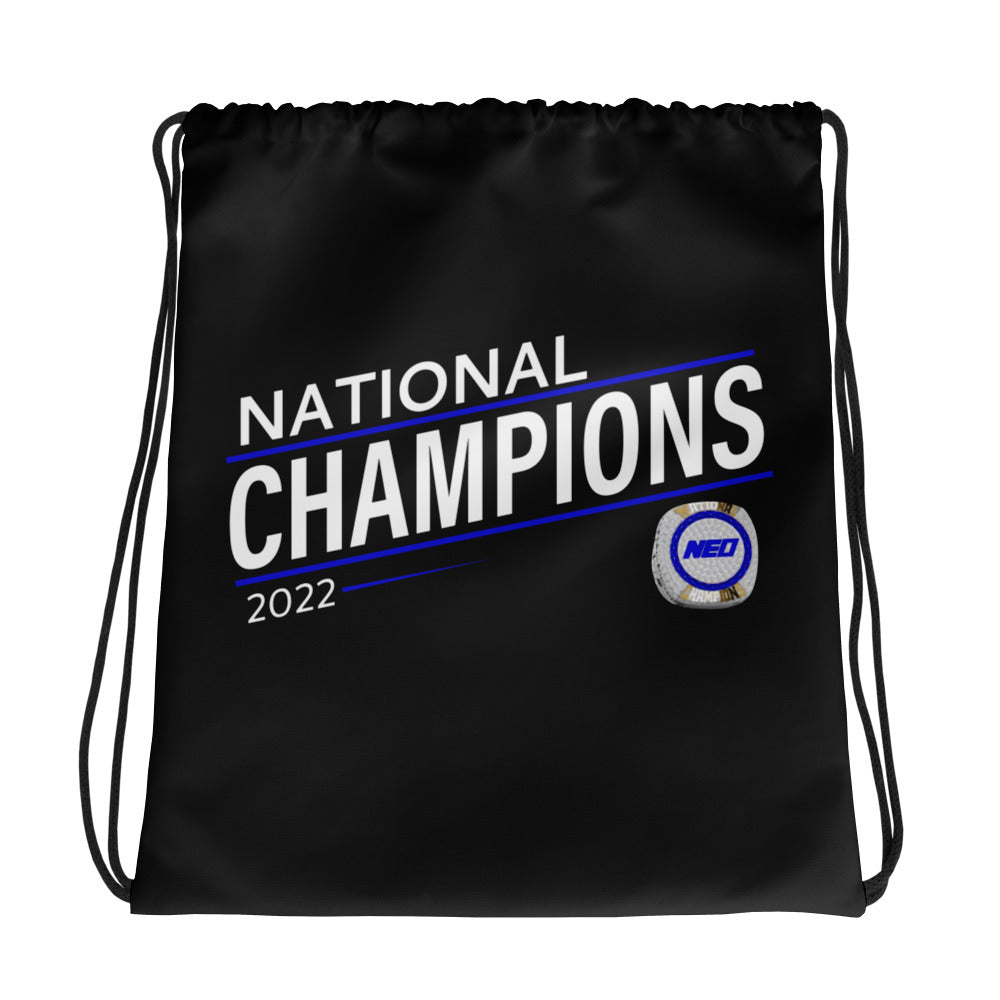 NEO A&amp;M College 2022 National Championship Ring  Drawstring bag