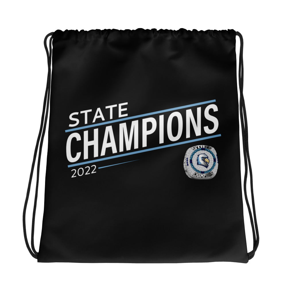 Valor Christian High School 2022 State Championship Ring Drawstring bag