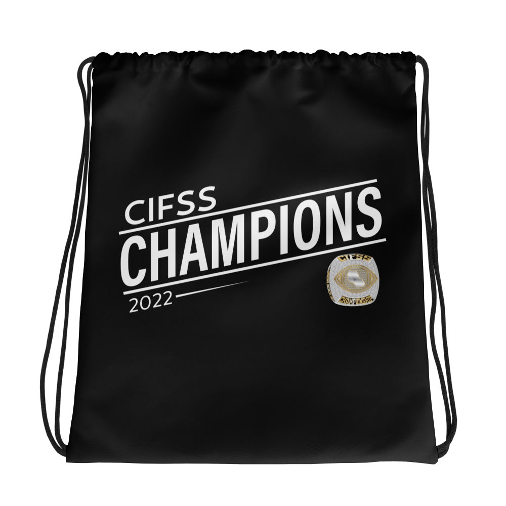 CFOA 2022 State Championship Ring Drawstring bag