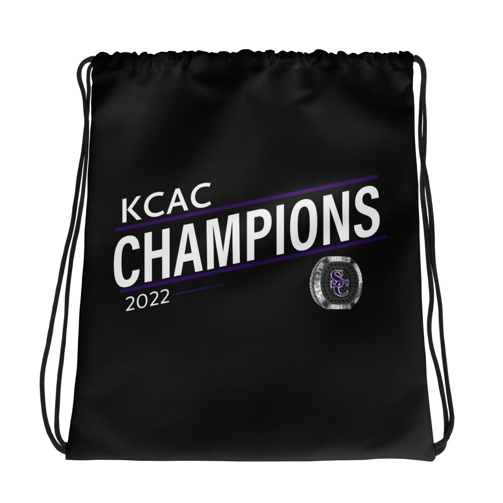 Southwestern College 2022 State Championship Ring Drawstring bag