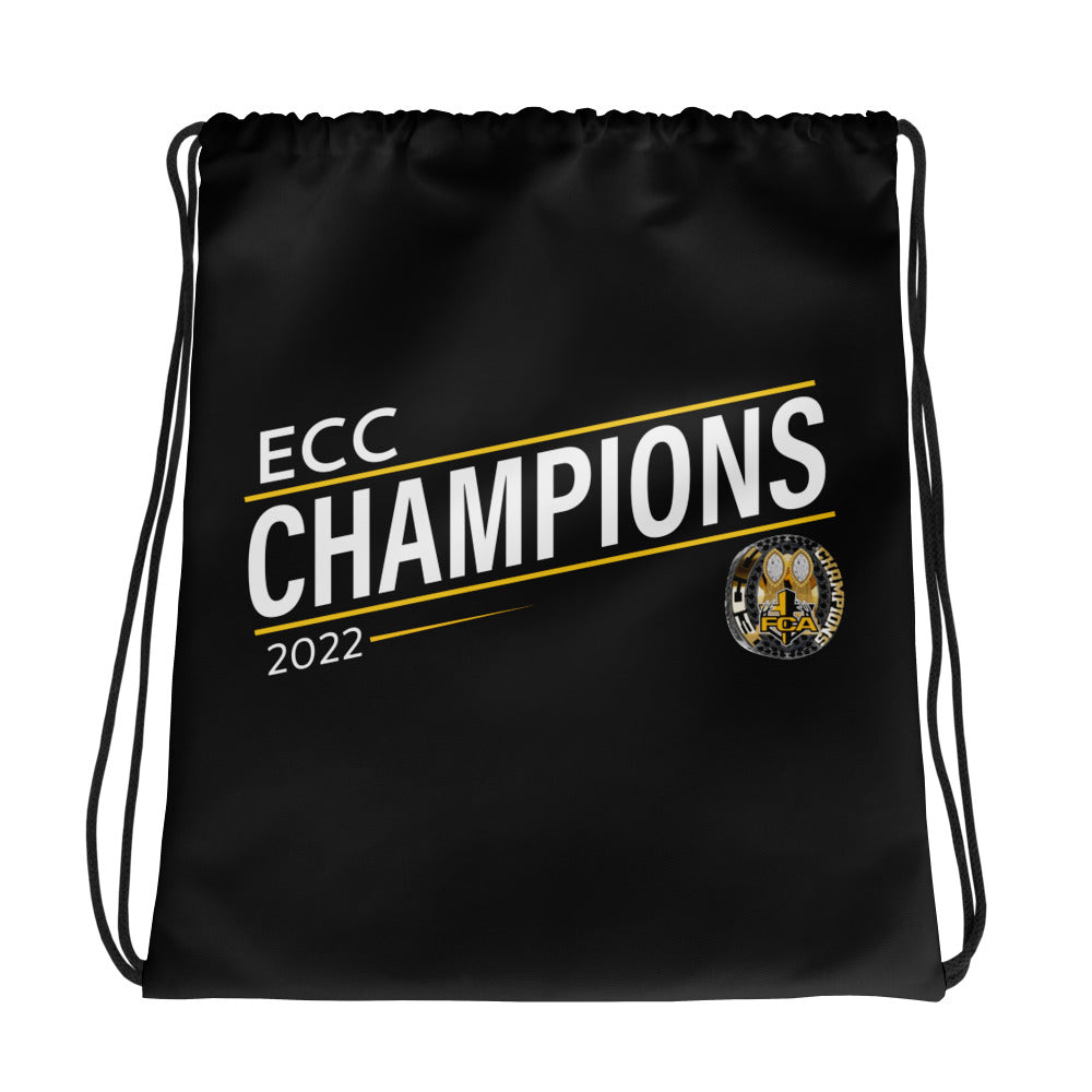 FCA Bucks Football 2022 State Championship Ring Drawstring bag