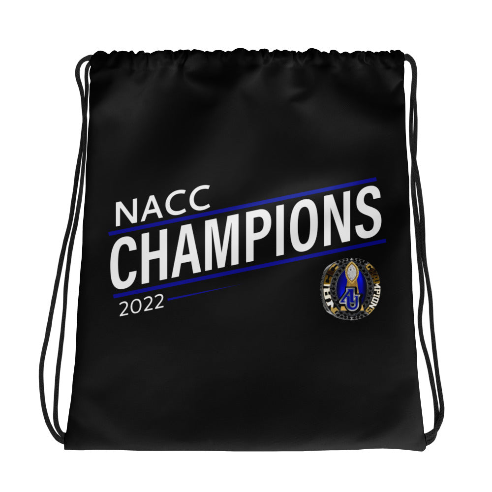 Aurora University 2022 State Championship Ring Drawstring bag