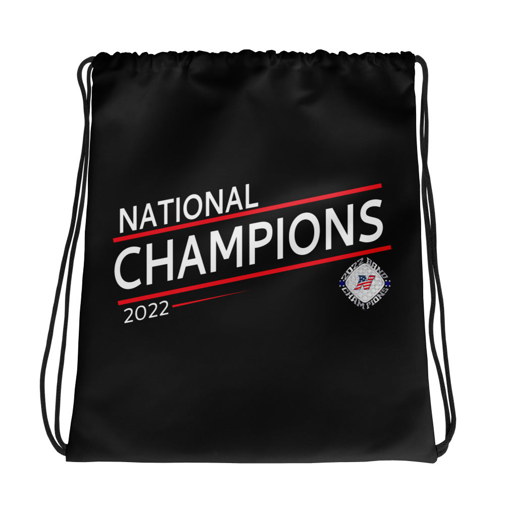 Northern High School Band 2022 State Championship Ring Drawstring bag