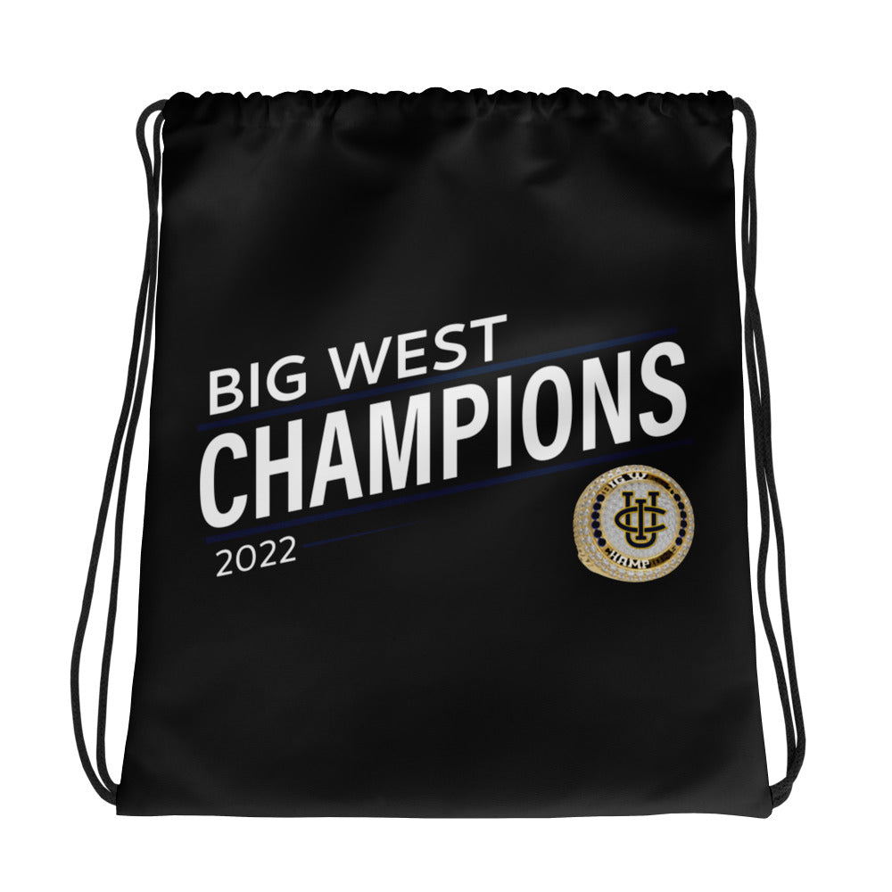 University of California at Irvine Soccer 2011 State Championship Ring Drawstring bag