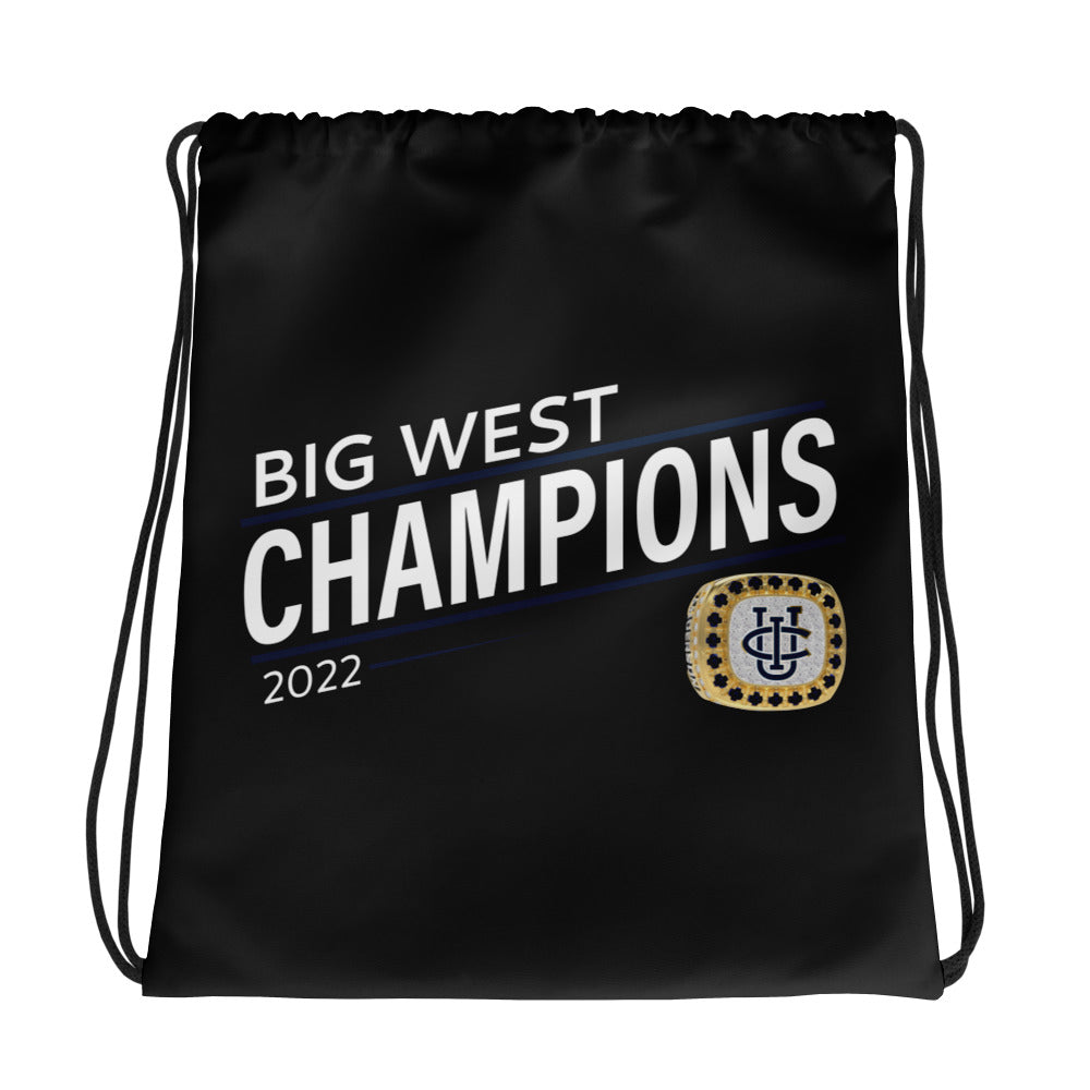 University of California at Irvine Soccer 2017 Championship Ring Drawstring bag