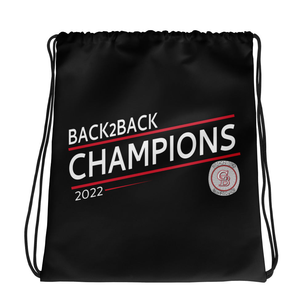 Glen Burnie High School Cheer 2022 State Championship Ring Drawstring bag